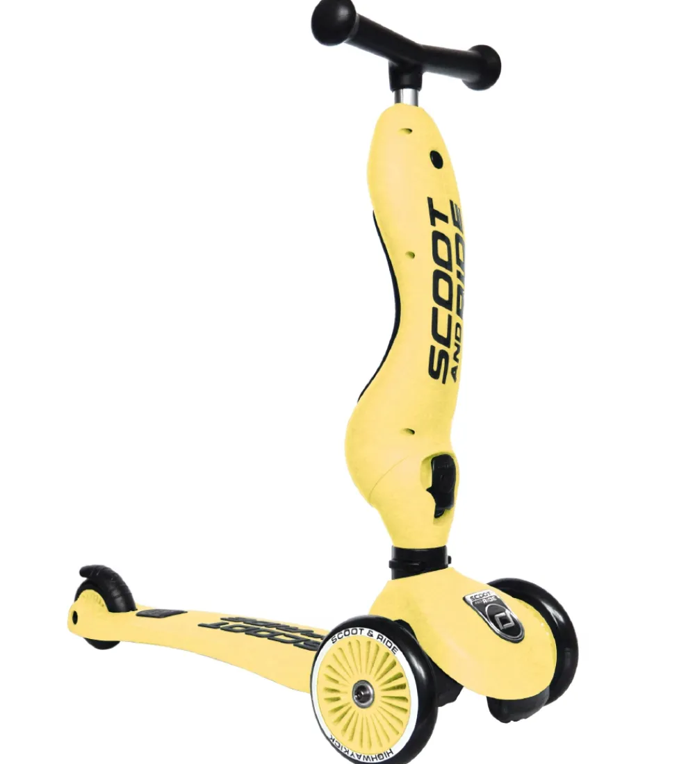 Løbecykler|Løbehjul-Scoot and Ride Highway Kick 1 - Lemon