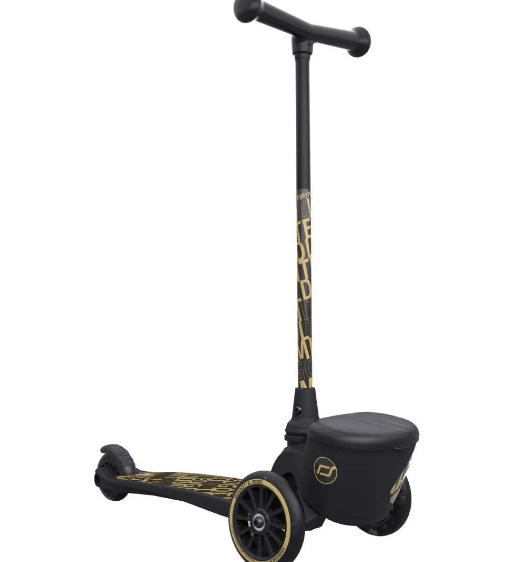 Scoot and Ride Løbehjul|Løbehjul*Highway Kick 2 Lifestyle - Black/Gold