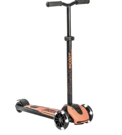 Scoot and Ride Løbehjul|Løbehjul*Highway Kick 5 - LED - Peach