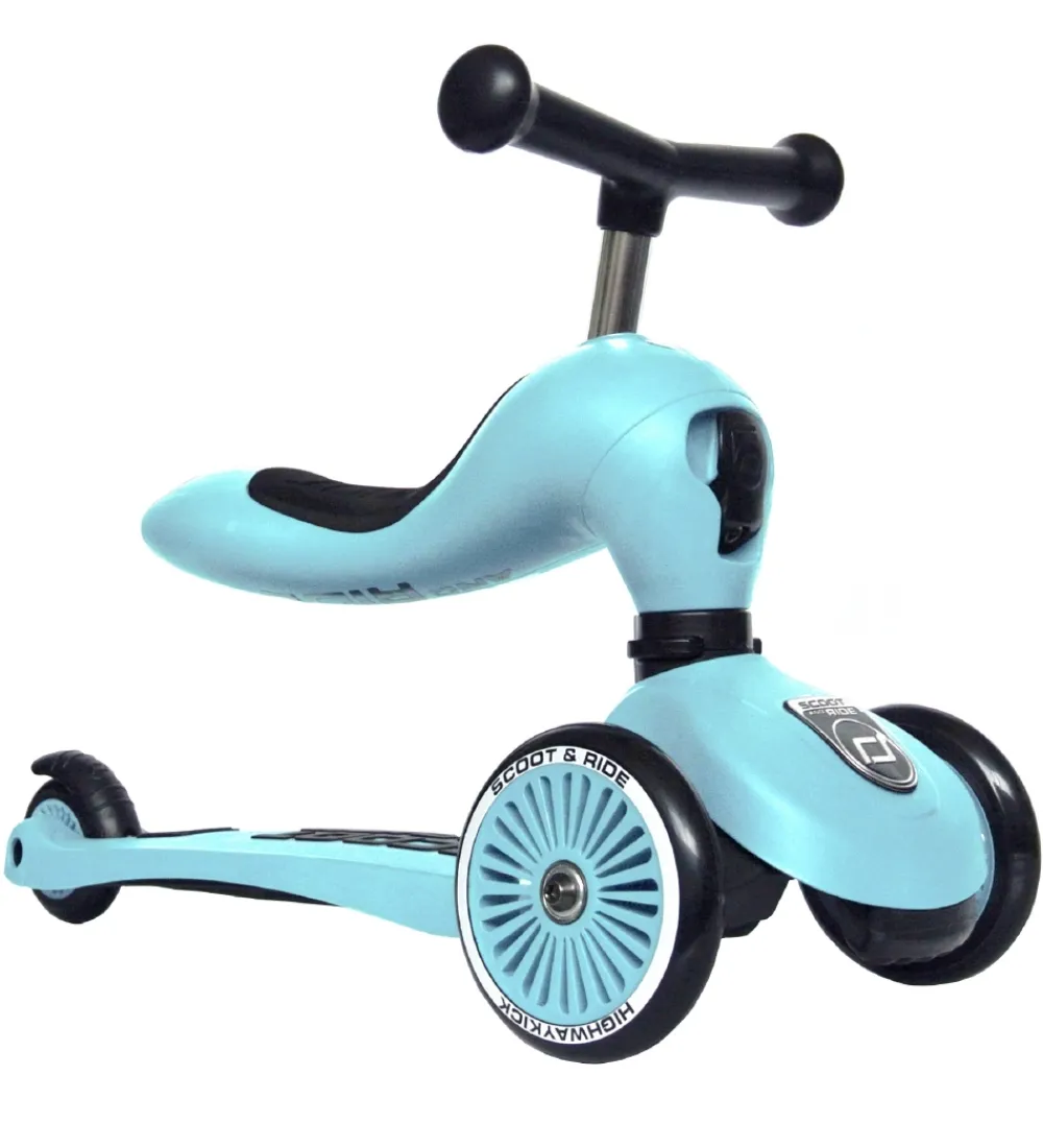 Løbecykler|Løbehjul-Scoot and Ride Highway Kick 1 - Blueberry