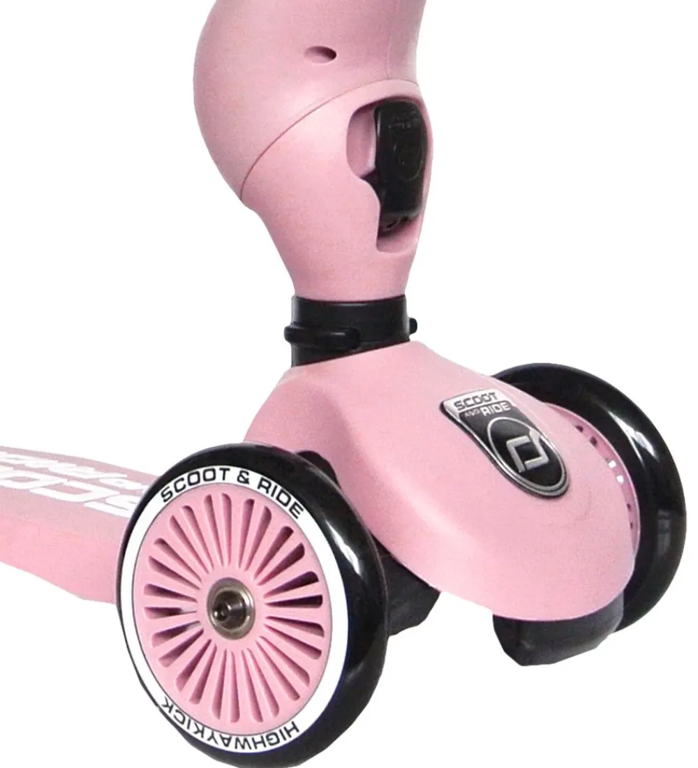 Løbecykler|Løbehjul-Scoot and Ride Highway Kick 1 - Rose