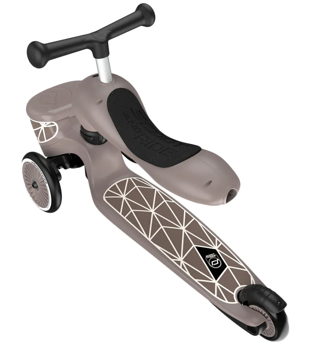 Scoot and Ride Løbecykler|Løbehjul*Highwaykick 1 Lifestyle - Brown Lines