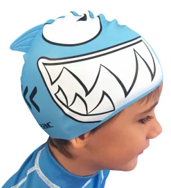 Badehætter-Seac Badehætte - Junior - Haj - Blå