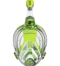 Dykkermasker|Snorkling-Seac Snorkelmaske - Libera Junior - Transparent/Lime