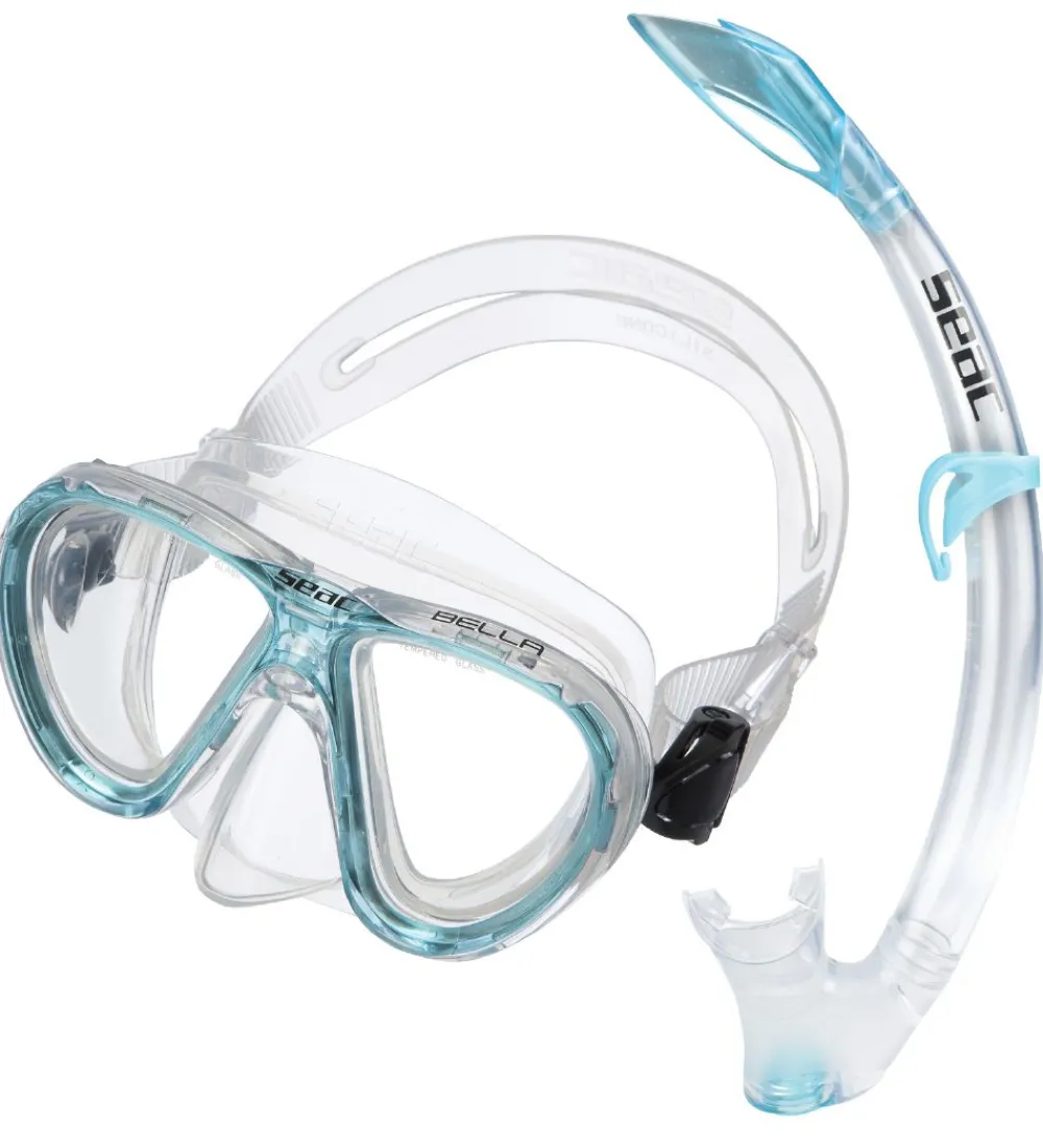 Seac Dykkermasker*Snorkelsæt - Bella - Aquamarine