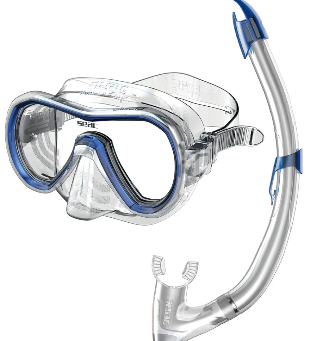 Seac Dykkermasker|Snorkling*Snorkelsæt - Giglio - Blå