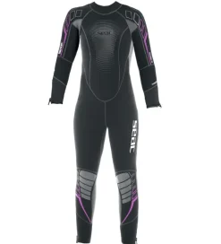 Seac Våddragter|Snorkling*Våddragt - Komoda Flex Lady 5 mm - Sort/Pink