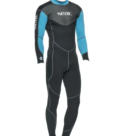 Seac Våddragter|Snorkling*Våddragt - Snese Man 3 mm - Sort/Blå