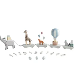 Fødselsdagstoge-Sebra Fødselsdagstog - Træ - 55 cm - World Of