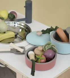 Legekøkken Og Legemøbel-Sebra Frugter - Træ - Multifarvet