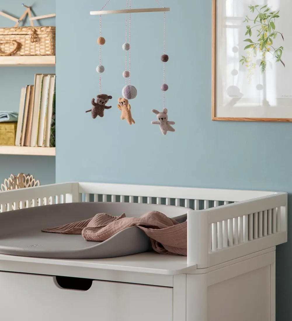 Sebra Puslepuder Og -Underlag*Puslepude - 65x50 cm - Jetty Beige