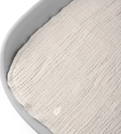 Sebra Pusletid|Puslepuder Og -Underlag*Pusleunderlag - 2-pak - Musselin - Birchbark Rose