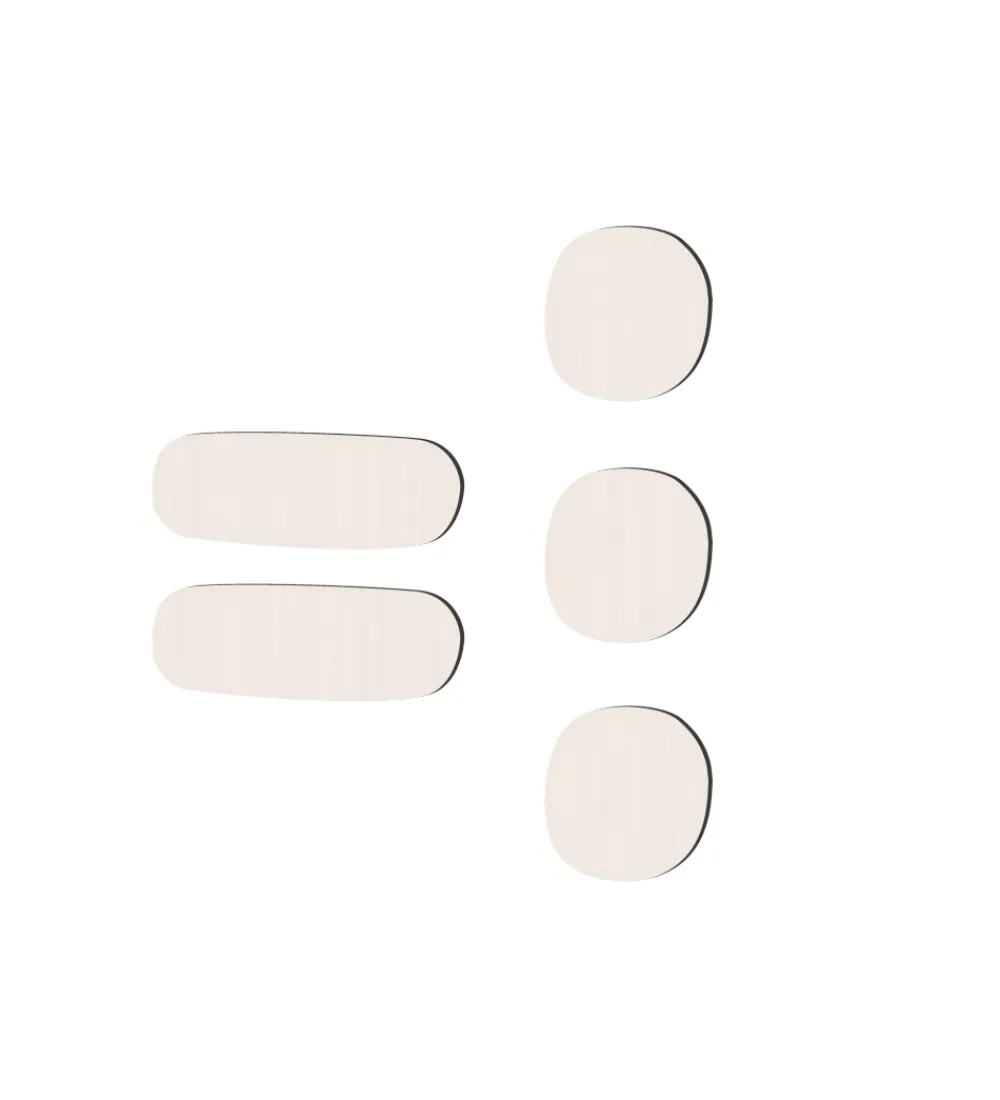 Bogstaver-Sebra Træbogstaver - Tegn - Birchbark Beige