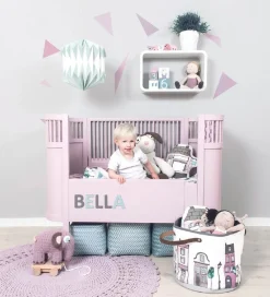 Wallsticker-Sebra Wallstickers - Blå Geometrisk Fugl