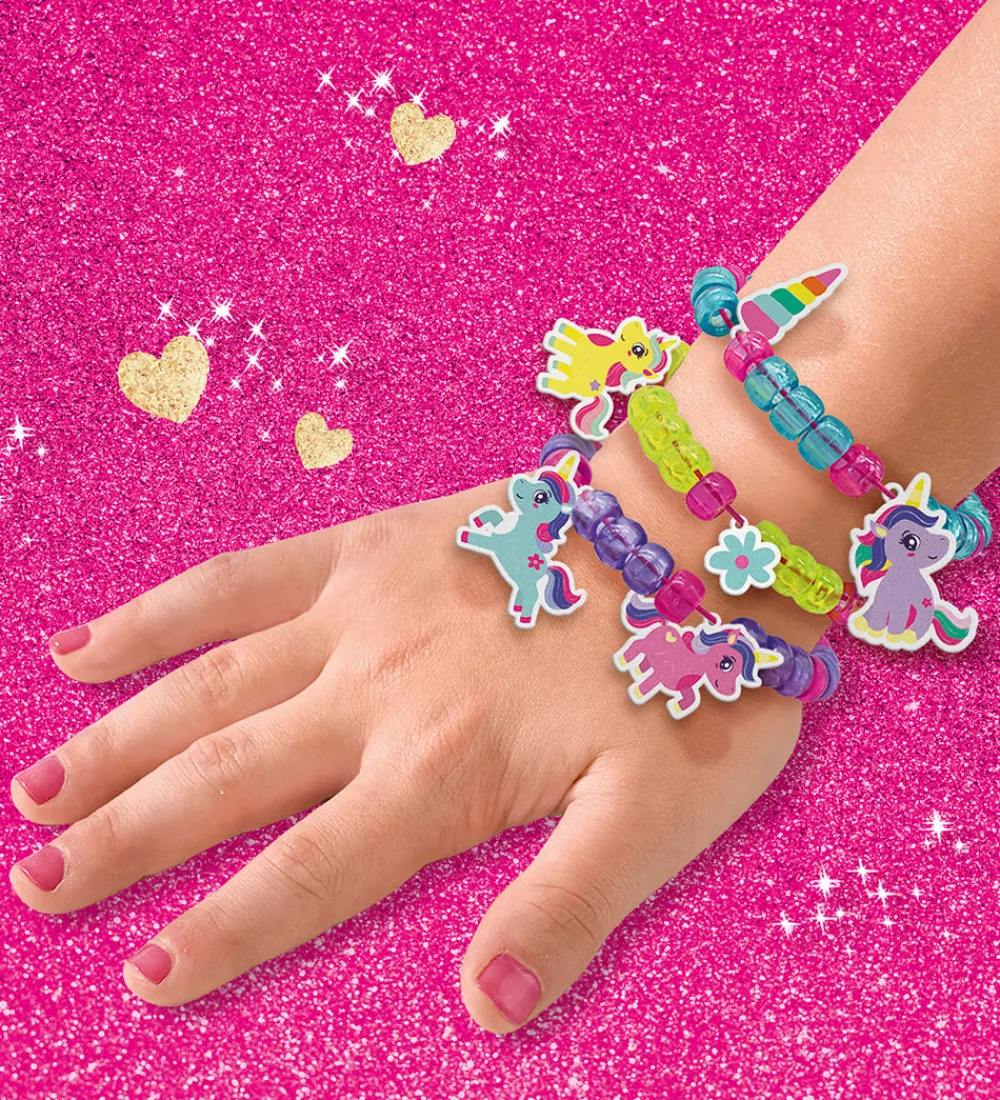 Kreasæt-SES Creative Kreasæt - Krympeplast - Enhjørning Armbånd