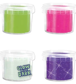 Modellervoks-SES Creative Modellervoks - 4x90g - Silkeblød Selvlysende