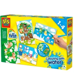 Maling-SES Creative Vandfarver - My First - Skjulte Dyr
