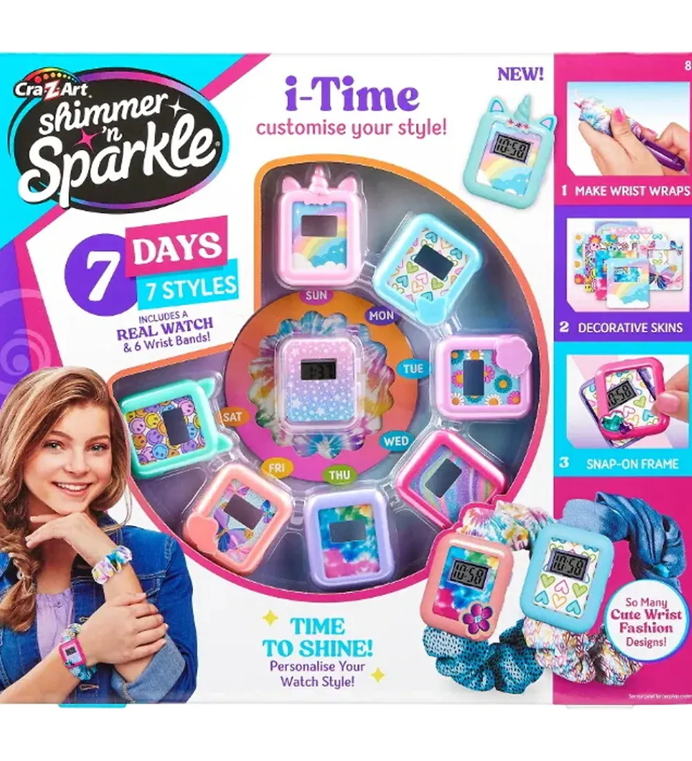 Shimmer N Sparkle Ure*Shimmer 'N Sparkle Armbåndsur-sæt - i-Time