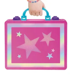 Sminke-Shimmer N Sparkle Sminkekuffert m. Lys - Pink