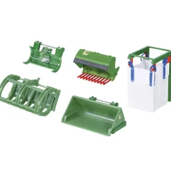Traktorer-Siku Tilbehør - Front Loader Accessories - 1:32 - Grøn