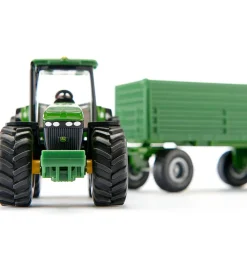 Traktorer-Siku Traktor m. Anhænger - John Deere 8430 - 1:50 - Grøn