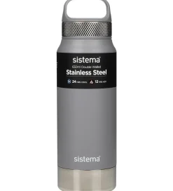 Sistema Termoflasker|Drikkedunke*Termoflaske - Stainless Steel - 650 ml - Grå