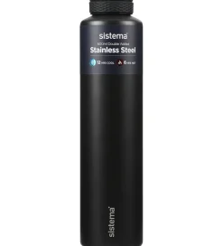 Sistema Termoflasker|Drikkedunke*Termoflaske - Stainless Steel - 600 ml - Sort
