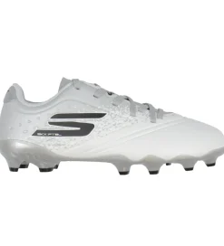 Skechers Fodboldstøvler - Græs (Fg)*Fodboldstøvler - Razor 1.5 JR TD FG - Hvid/Sølv