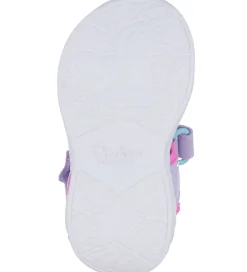 Skechers Blinkesko*Sandaler m. Lys - Dreamy Unicorns - Lavender Multi