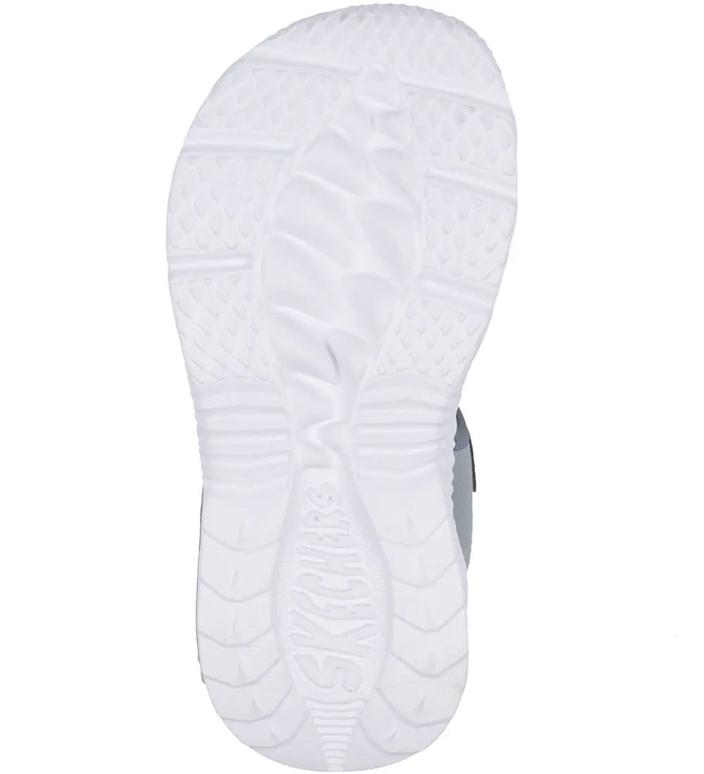 Blinkesko-Skechers Sandaler m. Lys - Creature-Splash - Charcoal Blue