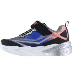Blinkesko-Skechers Sko m. Lys - Flex-Glow Ultra - Sort/Blå