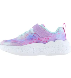 Skechers Sneakers|Børnesko Og Babysko*Sko m. Lys - Heart Lights - Purple