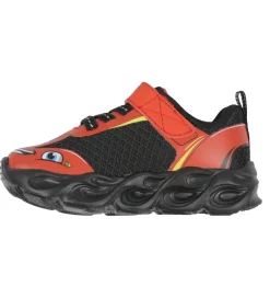 Blinkesko-Skechers Sko m. Lys - Thermo-Flash Wheel Buddies - Rød/Sort
