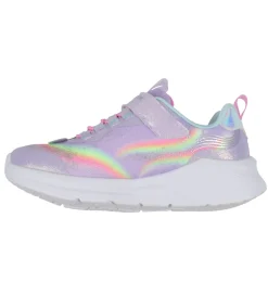 Skechers Blinkesko*Sko m. Lys - Unicorn Chaser - Lavender/Multi