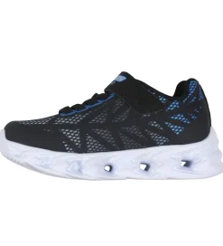 Skechers Blinkesko*Sko m. Lys - Vortex 2.0 - Black/Blue