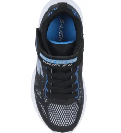 Skechers Blinkesko*Sko m. Lys - Vortex 2.0 - Black/Blue