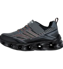 Skechers Blinkesko*Sko m. Lys - Vortex 2.0 - Black/Charcoal