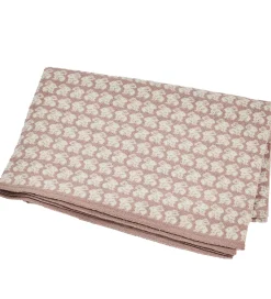Tæpper|Børneværelset-Smallstuff Babytæppe - Uld - 80x100 cm - Rabbits - Powder