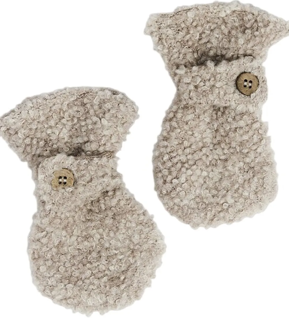 Handsker Og Luffer|Uld-Smallstuff Luffer - Uld - Natur Melange