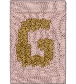 Flagranker-Smallstuff Strikket Bogstav - G - Rosa Alfabet