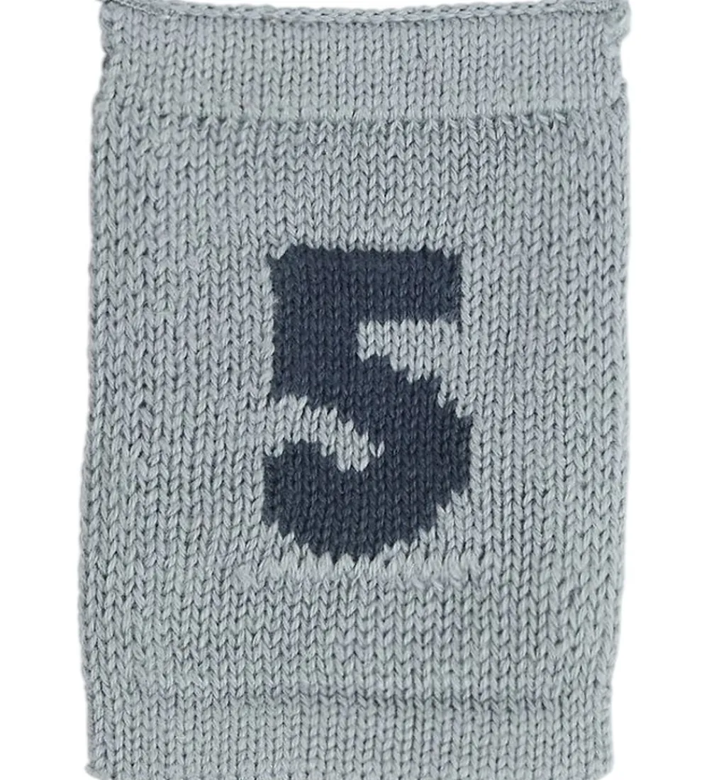 Smallstuff Flagranker|Dekoration*Strikket Flag - 5 - Blå Tal