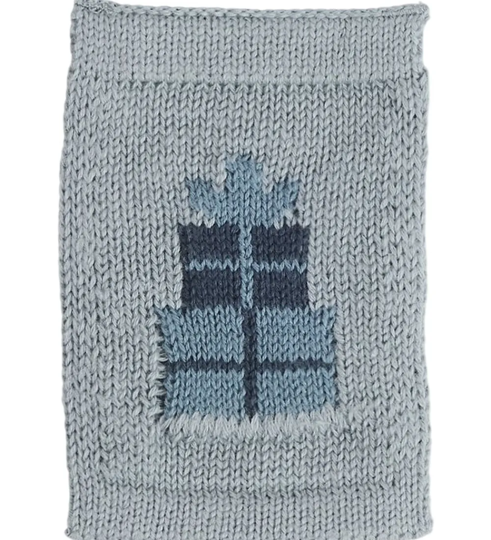 Smallstuff Flagranker|Dekoration*Strikket Flag - Fødselsdagsgaver - Blå Motiv