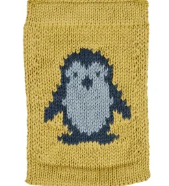 Smallstuff Flagranker*Strikket Flag - Pingvin - Blå Motiv