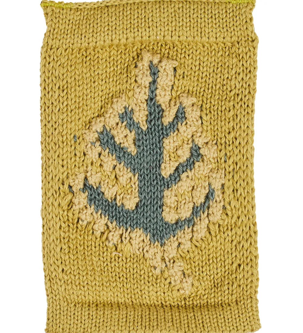 Flagranker-Smallstuff Strikket Flag - Blad - Blå Motiv