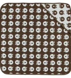 Småfolk Babyhåndklæde- Og Poncho|Håndklæder*Babyhåndklæde - 70x70 - Bison