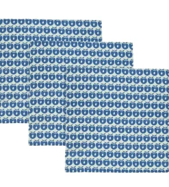 Stofbleer-Småfolk Stofbleer - 3-pak - 79x79 - Blue Lolite