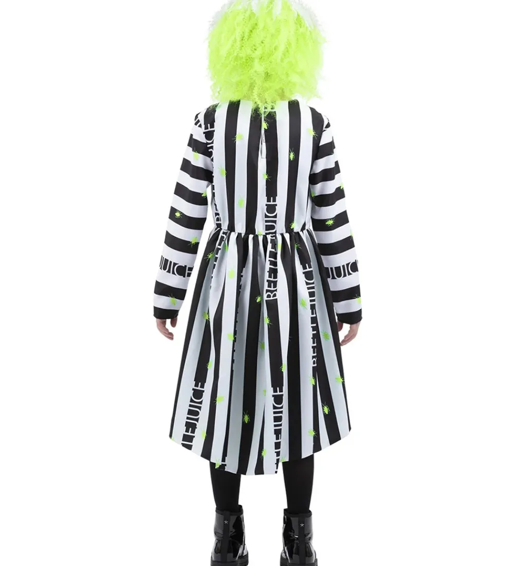 Smiffys Udklædningstøj|Halloween*Udklædning - Beetlejuice - Hvid/Sort