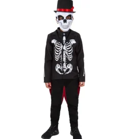 Halloween-Smiffys Udklædning - Day of the Dead Senor Skeleton