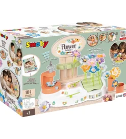 Kreativ Leg|Kreasæt-Smoby Kreasæt - Blomstermarked - 104 Dele