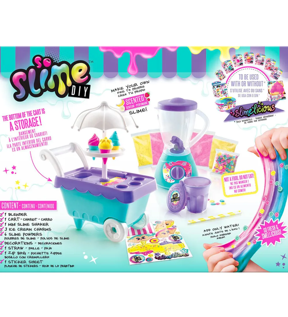 Slim-So Slime DIY-Slim - Slimelicious Milkshake Deluxe